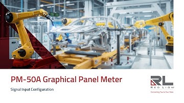 Red Lion PM-50 How-To Video #5: Signal Input Configuration