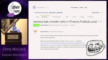 ElixirDaze 2016 - Keynote: New Heights by Chris McCord