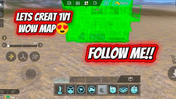 HOW TO CREAT 1v1 WOW MAP IN PUBG MOBILE! FOLLOW ME!LETS GO! 😎