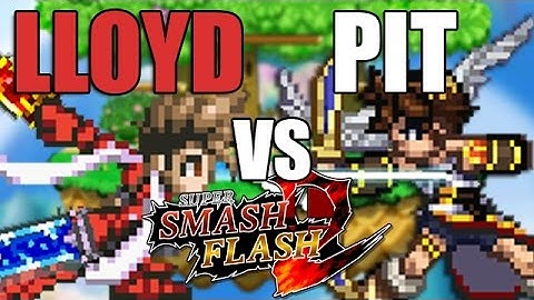 Lloyd vs Pit [SSF2 Beta Gameplay]
