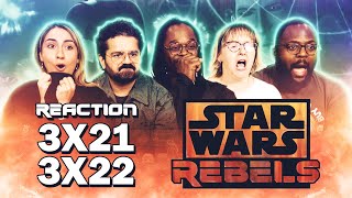 DOUBLE DROP! Star Wars: Rebels - 3x21 + 3x22 - Group Reaction