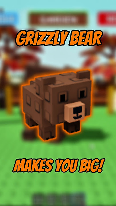 8 GRIZZLY BEAR is OP! #growagarden #growagardenroblox #growagardentips #shorts