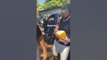 Buying Coconut With Bitcoin 😱