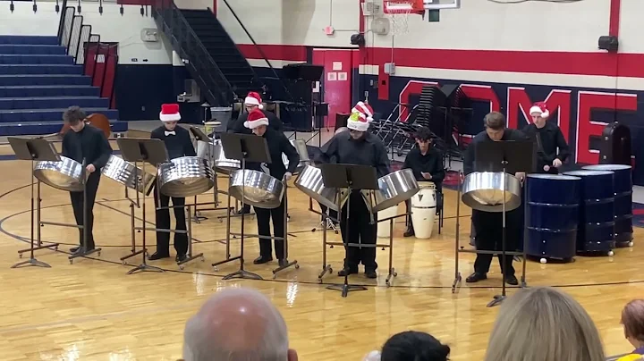 Comeaux High School Steel Drums 12/15/2022, Part 2