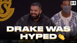 Watch Drake & Michael B. Jordan's Reaction To LeBron James' Game-Winner