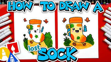 How To Draw A Lost Sock On An Adventure