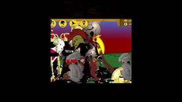 KING x99999 VS ZOMBIE TANK LEADER | GRIFFON | BOSS GIANT | STICK WAR LEGACY #shorts #stickwarlegacy