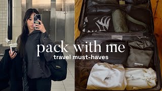 pack with me | travel space saving tips & tricks, fun times