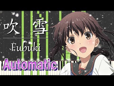 【MidiPiano】吹雪/Fubuki(艦コレED/KankoreEnding)【ピアノ】