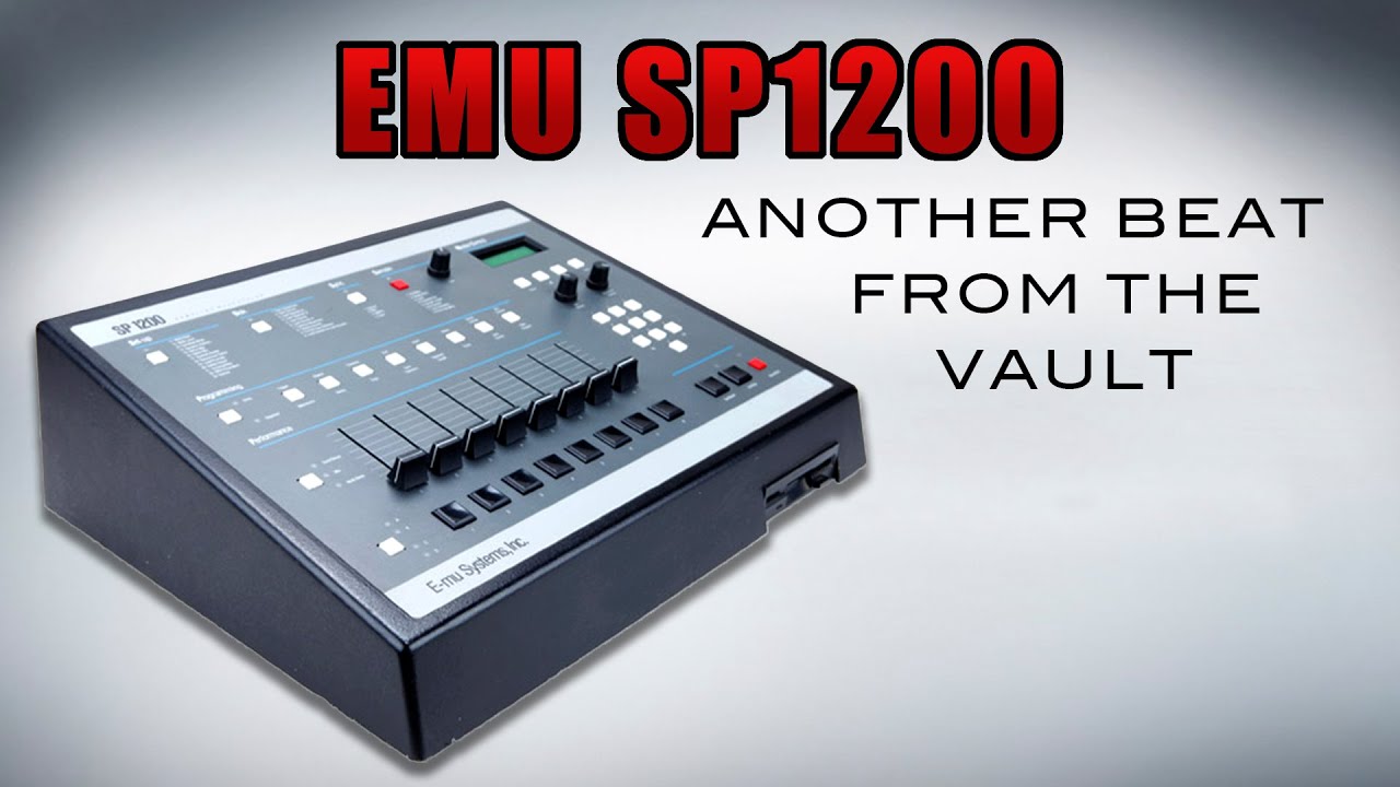 Emu SP1200 Another Beat from The Vault YouTube