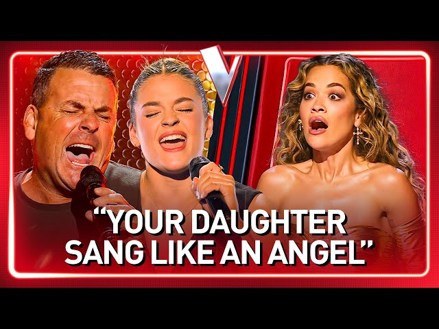 UNEXPECTED TWIST: His daughter wasn't supposed to audition on The Voice | Journey #368 class=