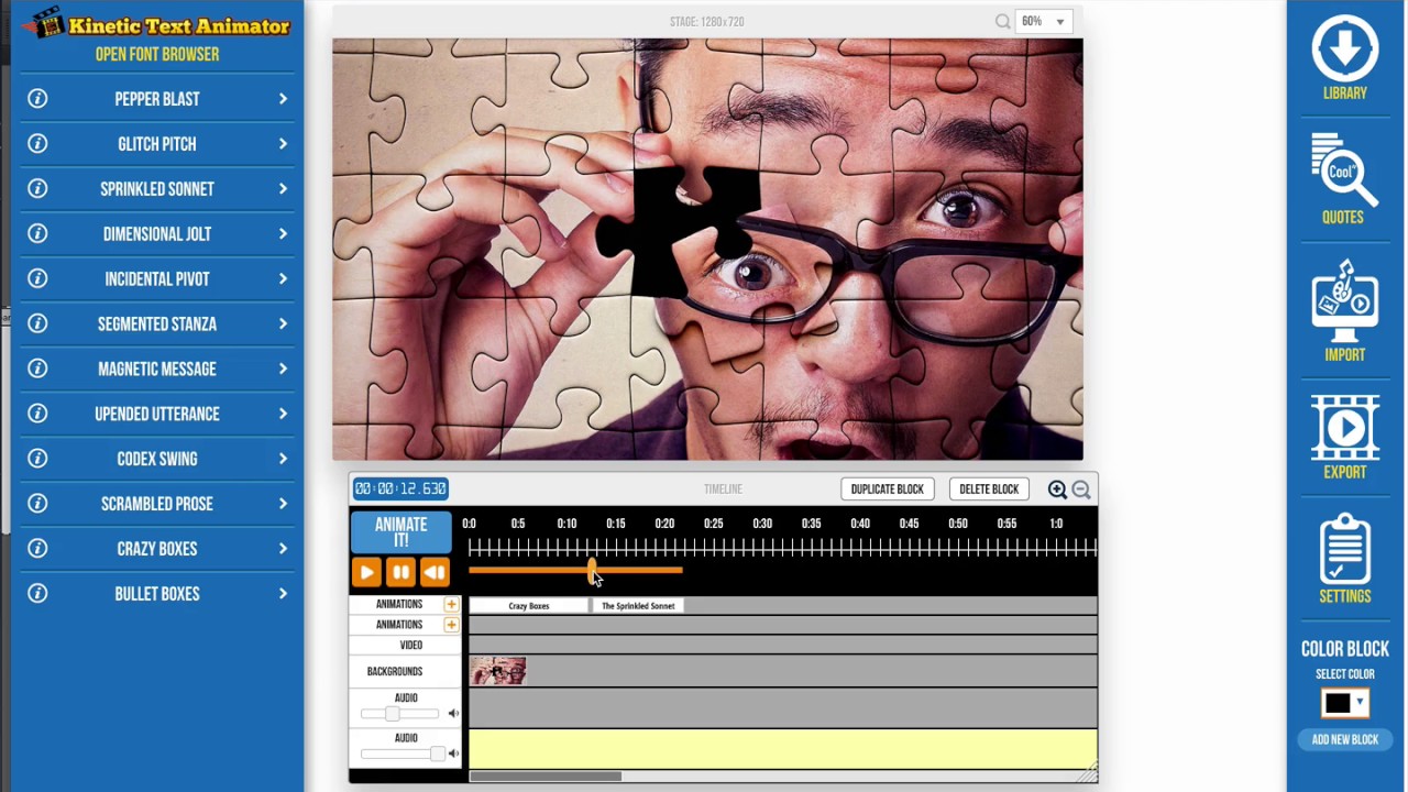 Difference Between Kinetic Text Animator Easy Animator Pro and Groove