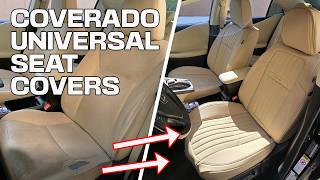 Coverado Universal Seat Cover Installation and Review - Lexus Sedan HS250h