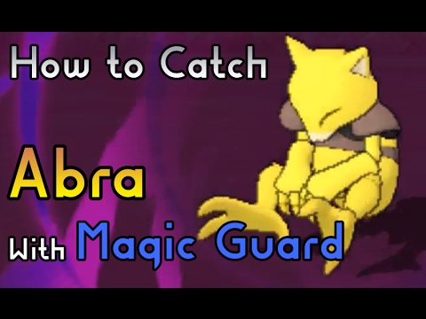 Effect Magic Guard Pokemon How to Catch a Abra with Magic Guard Hidden Ability - Pokemon Sun and ...
