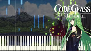 Mozaiku Kakera - Code Geass ED2 [Piano cover + sheet]