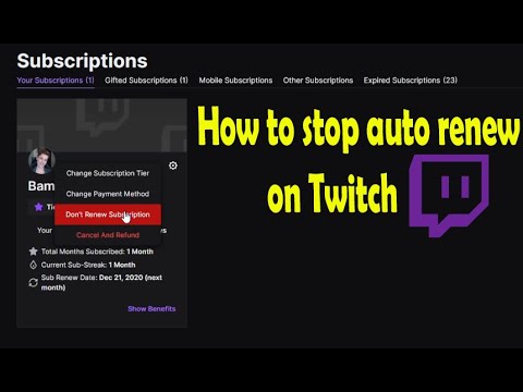 Do twitch subs automatically renew