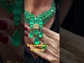 Celebrity with emerald necklace #celebrity #preciousstones #gemstone #viralshorts