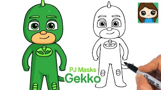 How to Draw Gekko | PJ Masks