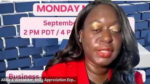 🌟 Networking Expert Monday Mojo with host LaDonna McAbee and Alicia ALexander Recap 🌟