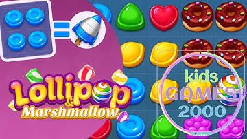 Lollipop & Marshmallow Match3 | fruit game