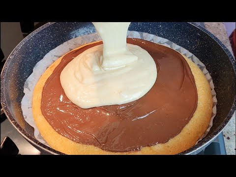 The Famous Pan Fried Cake Easy And Even Better With A Chocolate Filling 