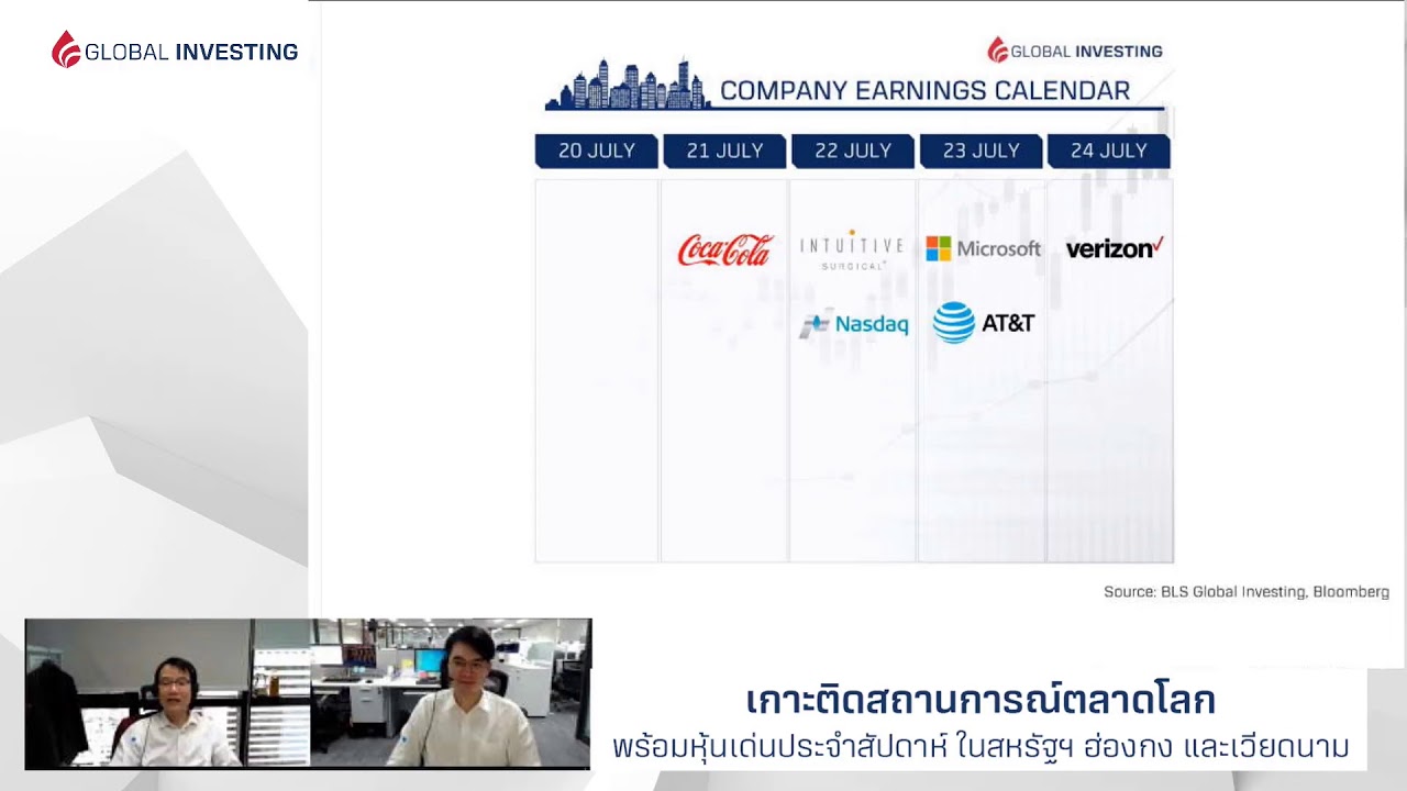 รายการ BLS Global Weekly Update "ตอน...ฤดูประกาศงบ"  (20-07-20)