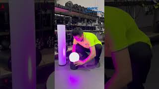 Outdoor IP65 battery wireless 6 LEDs 6in1 led uplight ball, nice #batterylight #outdoorlighting