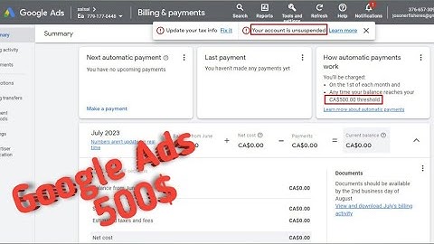 $500 Google Ads Threshold Reactive Method 2023 || Best  Google Adwords Threshold Method