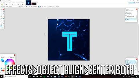 How To Make a YouTube Profile Picture/Icon With Paint.Net Part 12