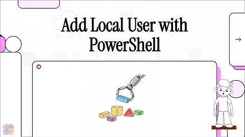 Add Local User with PowerShell