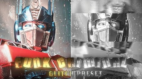 FUNK CRIMINAL GLITCH LIKE AE|MADE BY ME(BADEDIT) #edit #editing #tutorial #presetalightmotion 