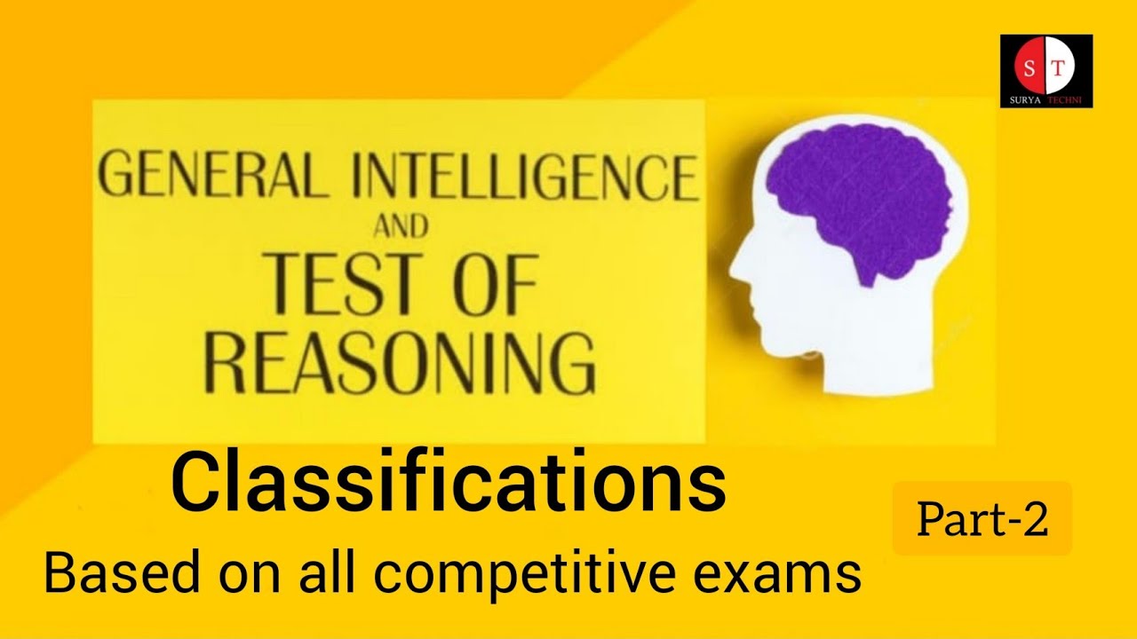 classifications part-2|general intelligence and reasoning - YouTube