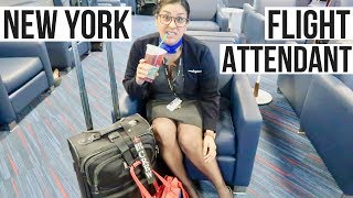 Flight Attendant  Living in NYC |  LIFE & WORK  |  VLOG 18, 2018