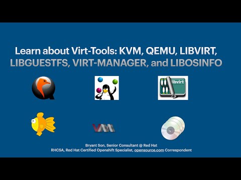 Run, Customize, and Manage Your Virtual Machine (VM)s with Open Source Virt Tools