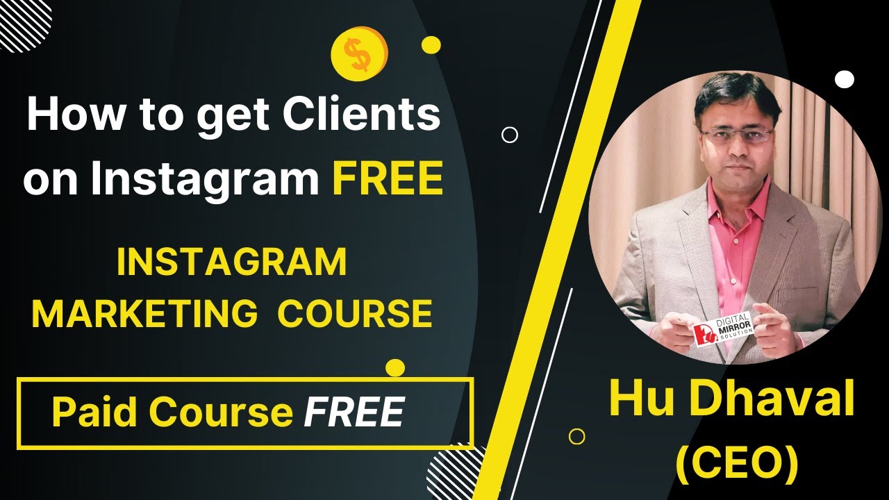 🔥 How to get Clients on Instagram FREE For Drop Servicing Business ...