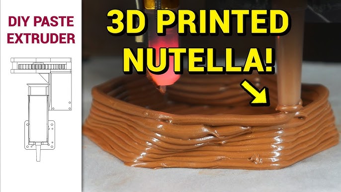 Un extrudeur chocolat pour votre propre imprimante 3D – La Pâtisserie  Numérique