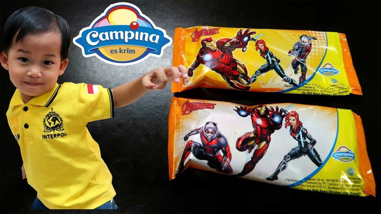 Beli Es Krim Avangers - Yes!! Anak Lucu Makan Es Krim Campina Terbaru