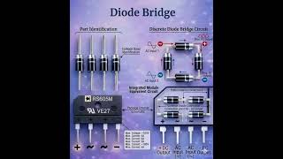 Discrete vs Integrated Bridge Rectifier: What's the Difference? #trending #engineering #electronics