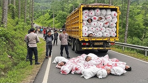 PADANG GEMPAR : Truk Berisi 47 Karung Daging Manusia di Sitinjau Lauik, Ternyata Desa Lakukan Ini