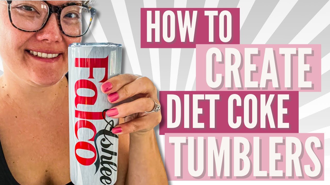 Diet Coke Tumbler Inspired