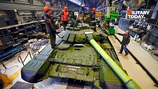 Terrifying !! Russian New Tank Factory Shocked The World