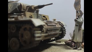 Finishing Dragon's Panzer III Ausf L !