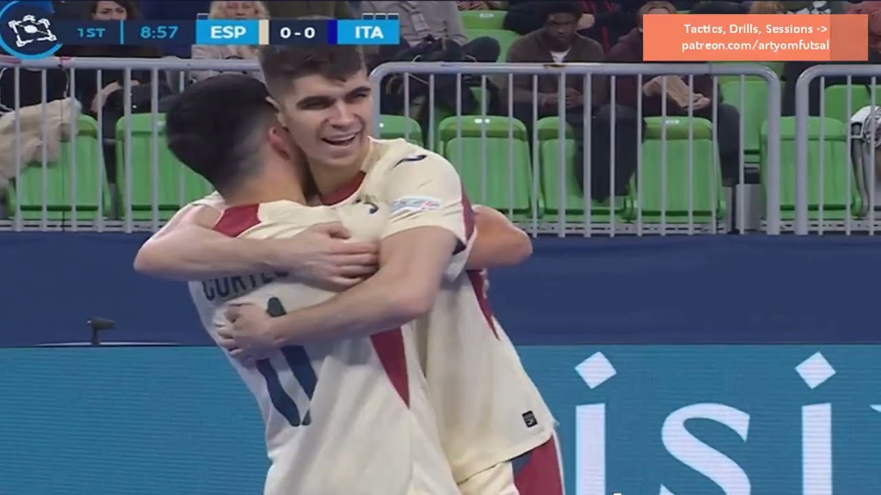 This Free-Kick Totally Confused Defense🔥Spain vs Italy | Futsal EURO 2026 