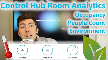 Webex Control Hub Room Analytics, Utilization and Environmental Monitoring Basics