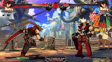 Chinese GGXrd 1.05 More Sol mirror match