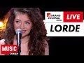 Lorde  royals  live du grand journal