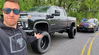 COP Says Lifted 2020 High Country Duramax is ILLEGAL In My State... LOL