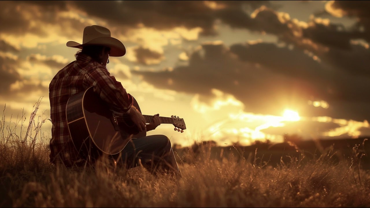 Thumbnail for the country song Western country song about a cowboy's love story with a beautiful cowgirl in Texas