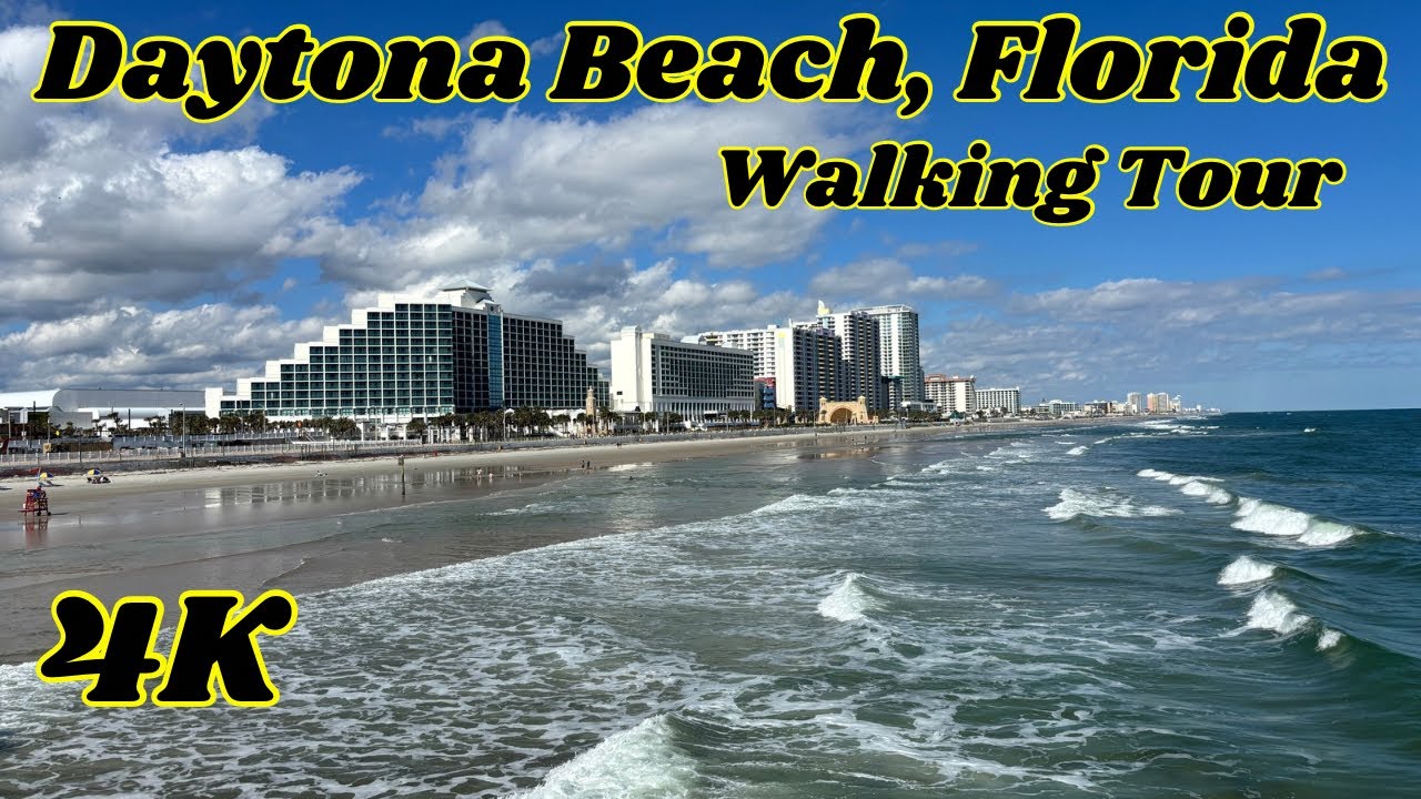 Walking Tour of Daytona Beach Florida: World's Most Famous Beach