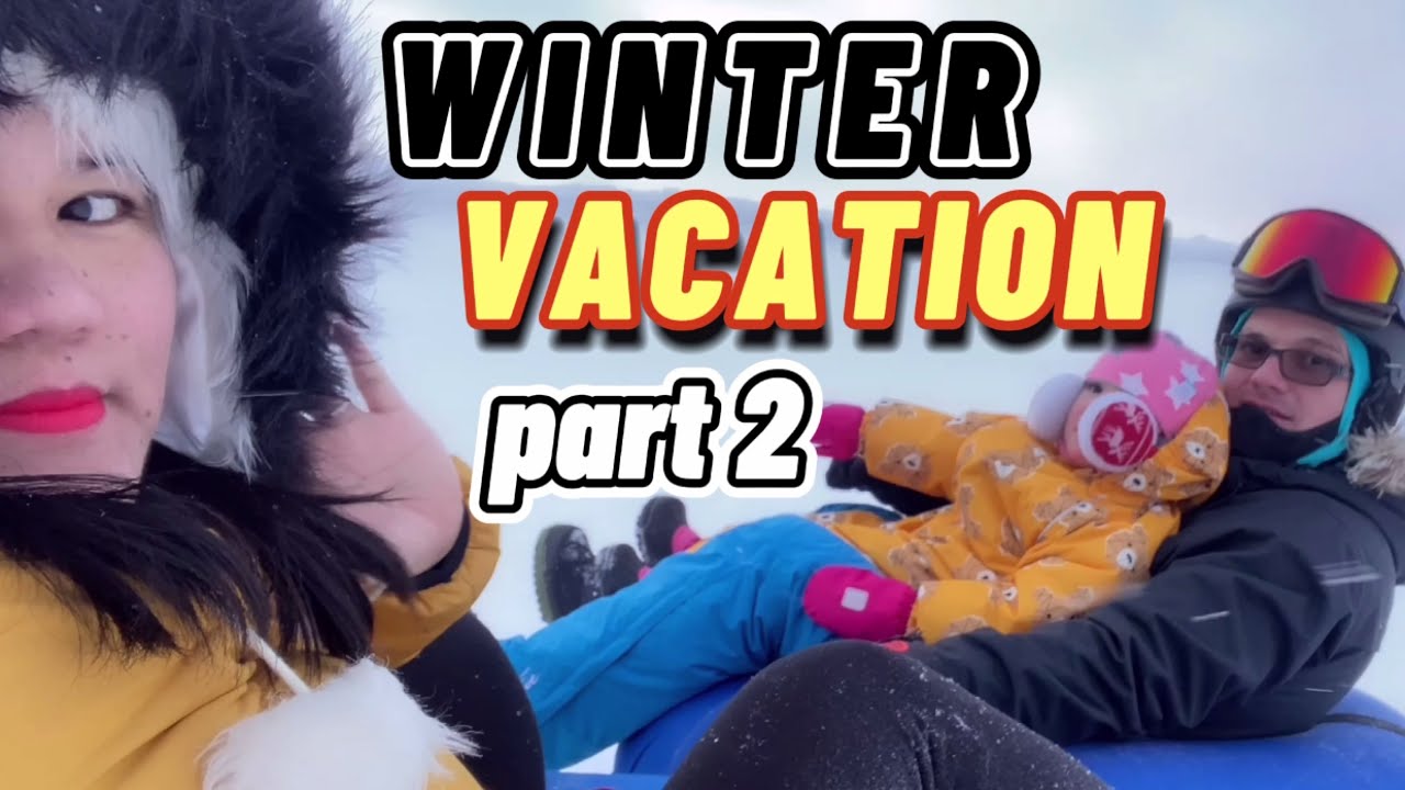 WINTER VACATION + WINTER TUBING + CABIN TOUR IN HIMOS JÄMSÄ FINLAND - PART 2 | THE NOMMIKS -VLOG #18